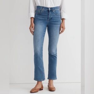 Madewell Kick Out Crop Jeans in Lenoir Wash